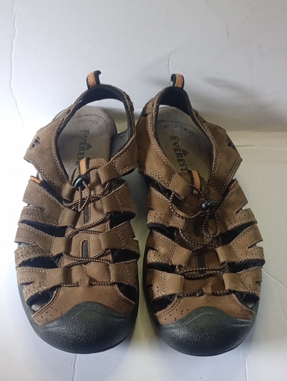 Men's Everest Closed Toe Sports Sandals Trail Hiking Cove Brown Outdoors Size 11